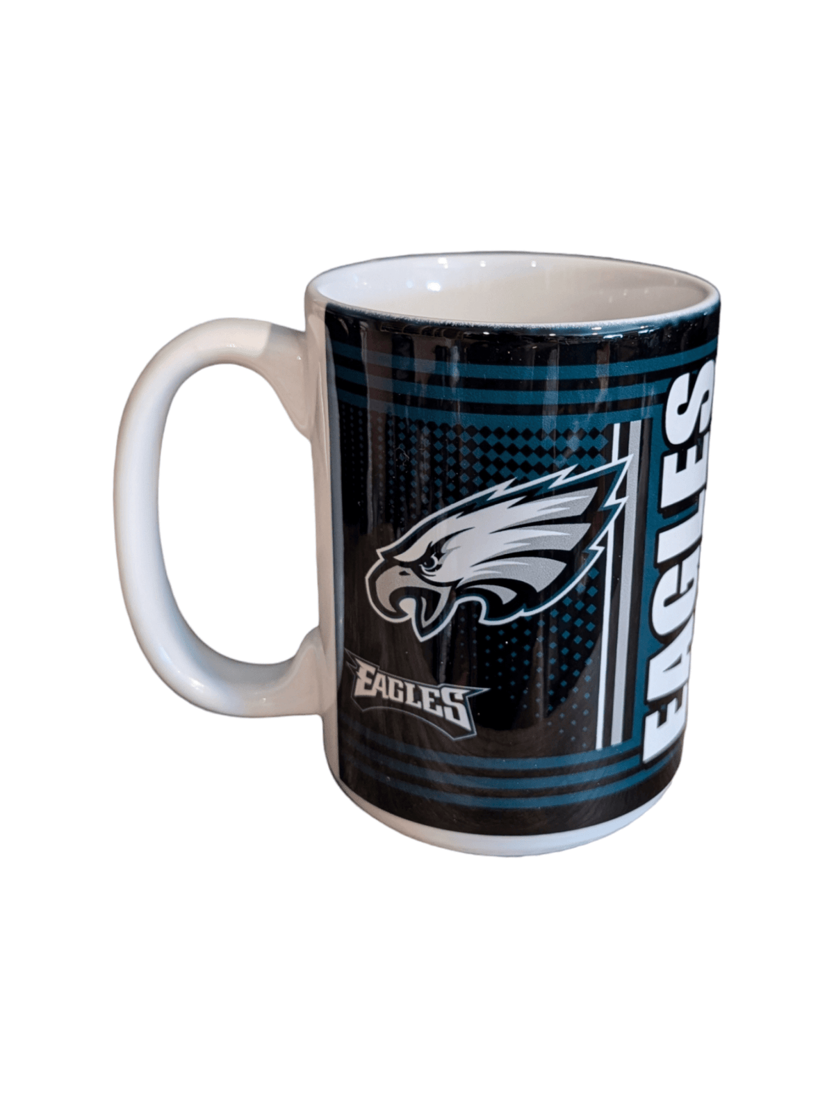 Philadelphia Eagles Ceramic Coffee Cup - 15 oz Mug Barware - Available at Carrot Stick Sports