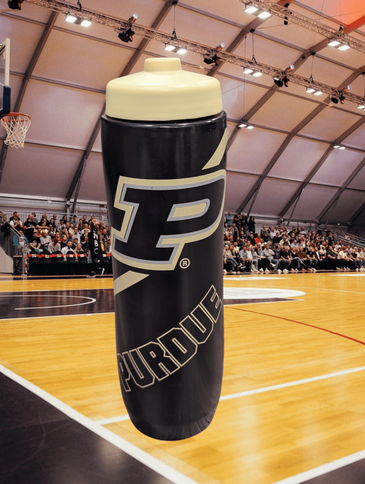 Purdue Boilermakers Squeezy Water Bottle Barware - Available at Carrot Stick Sports