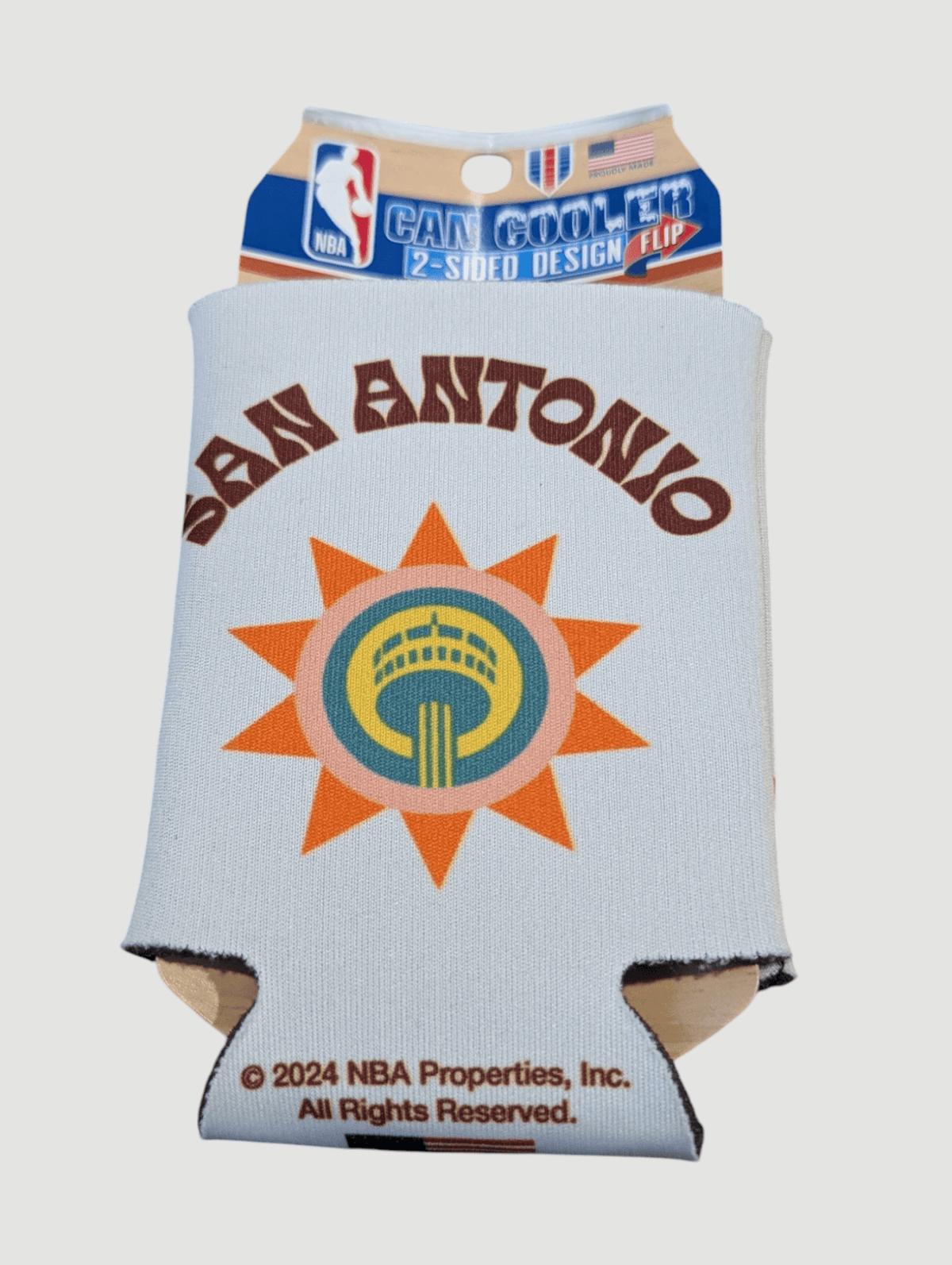 San Antonio Spurs Can Koozie - Available at Carrot Stick Sports