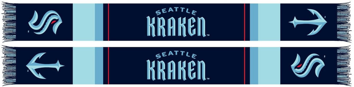 Seattle Kraken Home Scarf Scarf - Available at Carrot Stick Sports
