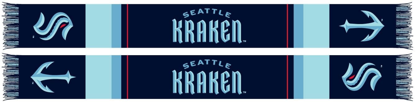 Seattle Kraken Home Scarf Scarf - Available at Carrot Stick Sports