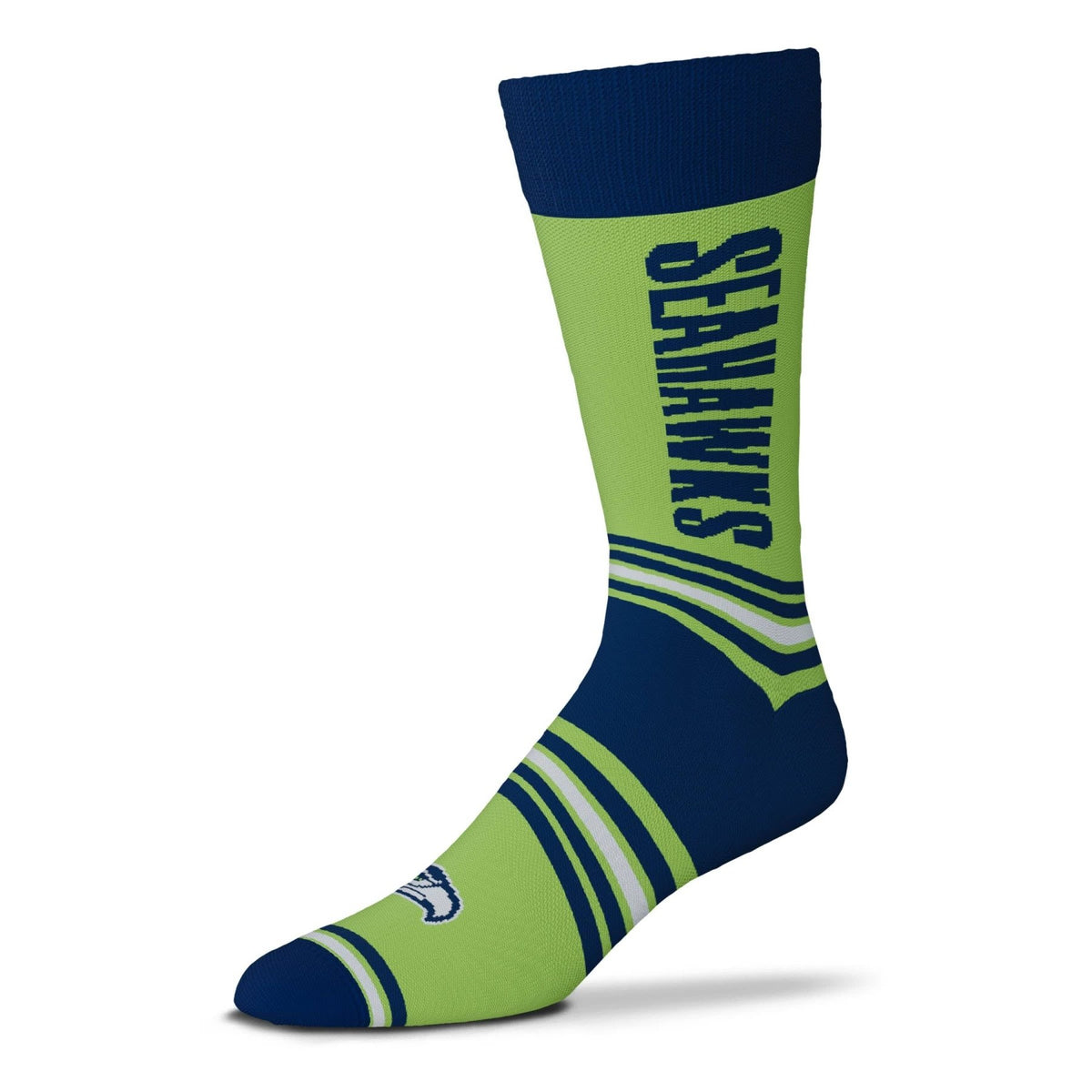 Seattle Seahawks Go Team Socks Socks - Available at Carrot Stick Sports