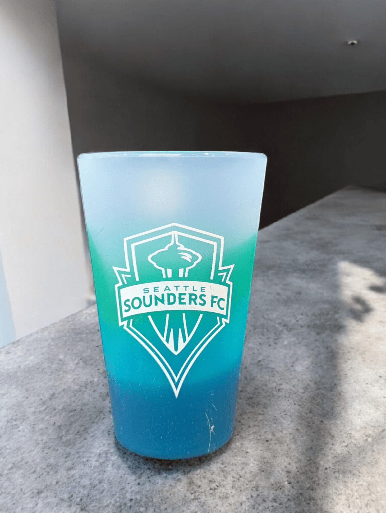 Seattle Sounders FC Silicone Pint Glass Pint Glass - Available at Carrot Stick Sports
