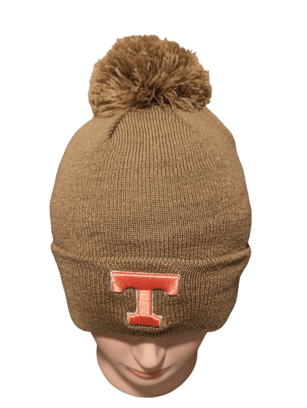 Tennessee Volunteers Ranger Pom Knit Beanie Hat - Available at Carrot Stick Sports
