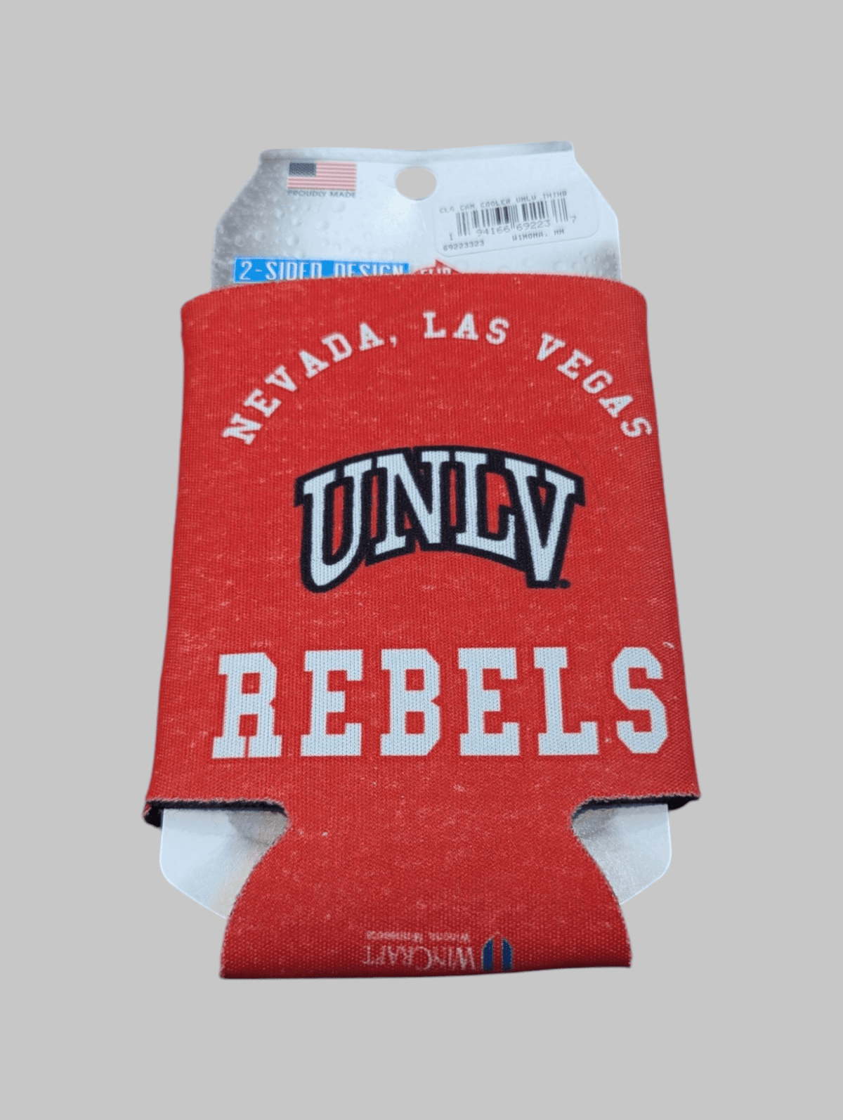 UNLV Runnin' Rebels Can Koozie Koozies - Available at Carrot Stick Sports