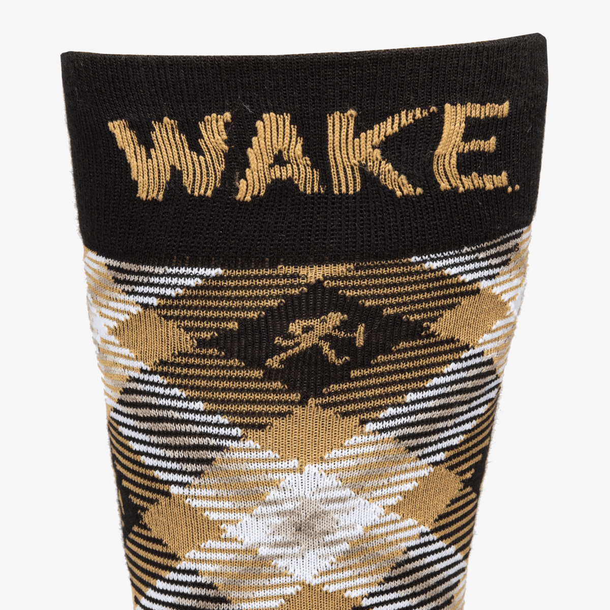 Wake Forest Tartan Socks Socks - Available at Carrot Stick Sports