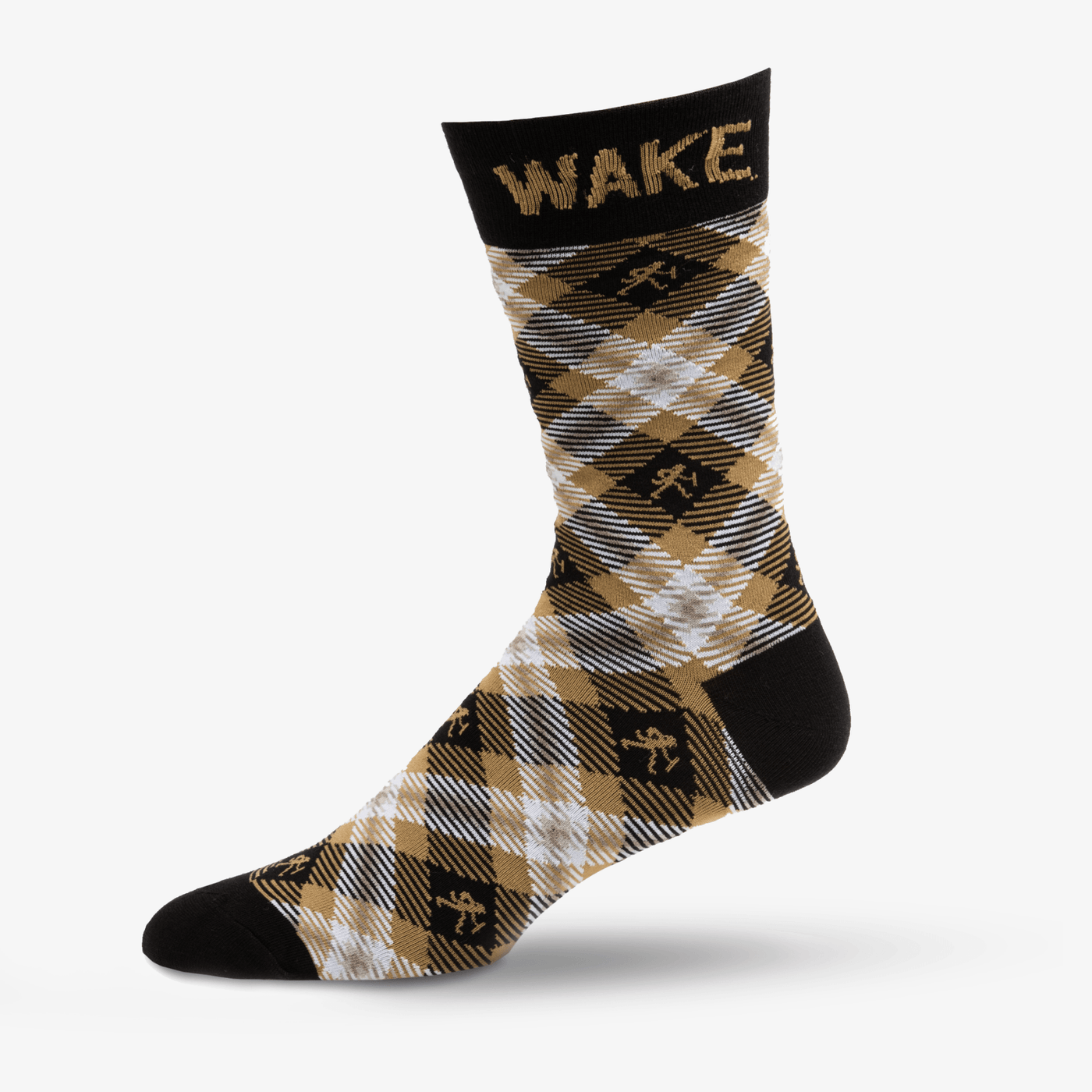 Wake Forest Tartan Socks Socks - Available at Carrot Stick Sports