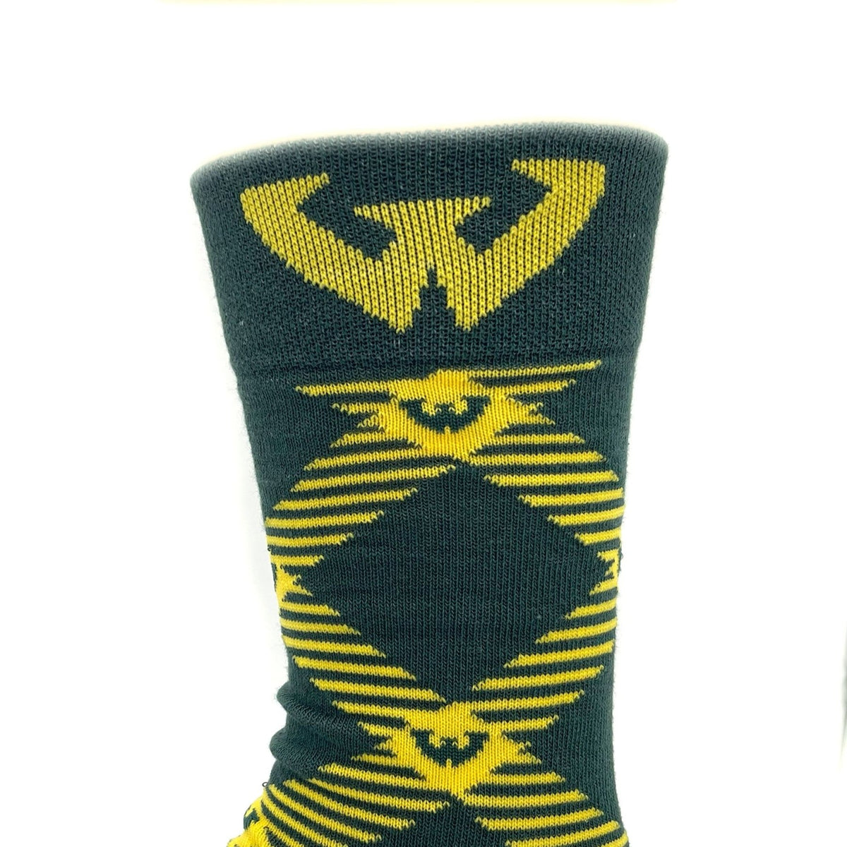 Wayne State Tartan Socks Socks - Available at Carrot Stick Sports