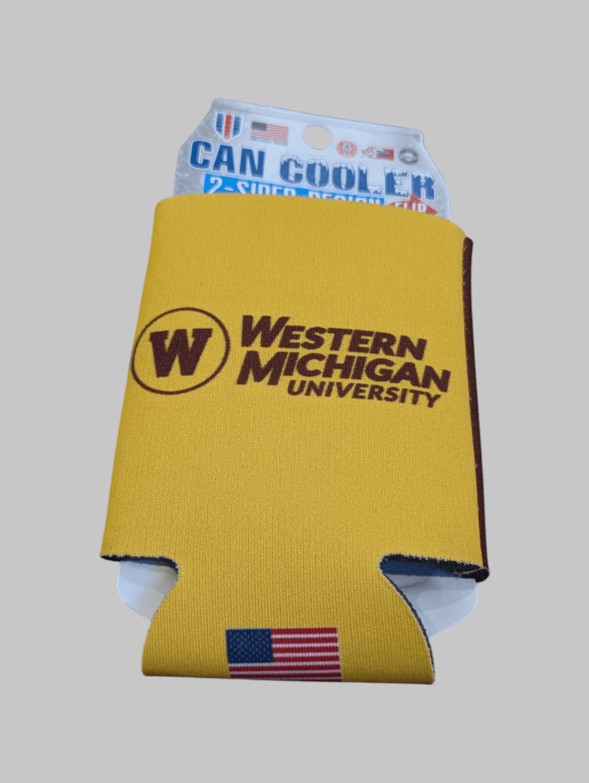 Western Michigan Broncos Can Koozie Koozies - Available at Carrot Stick Sports