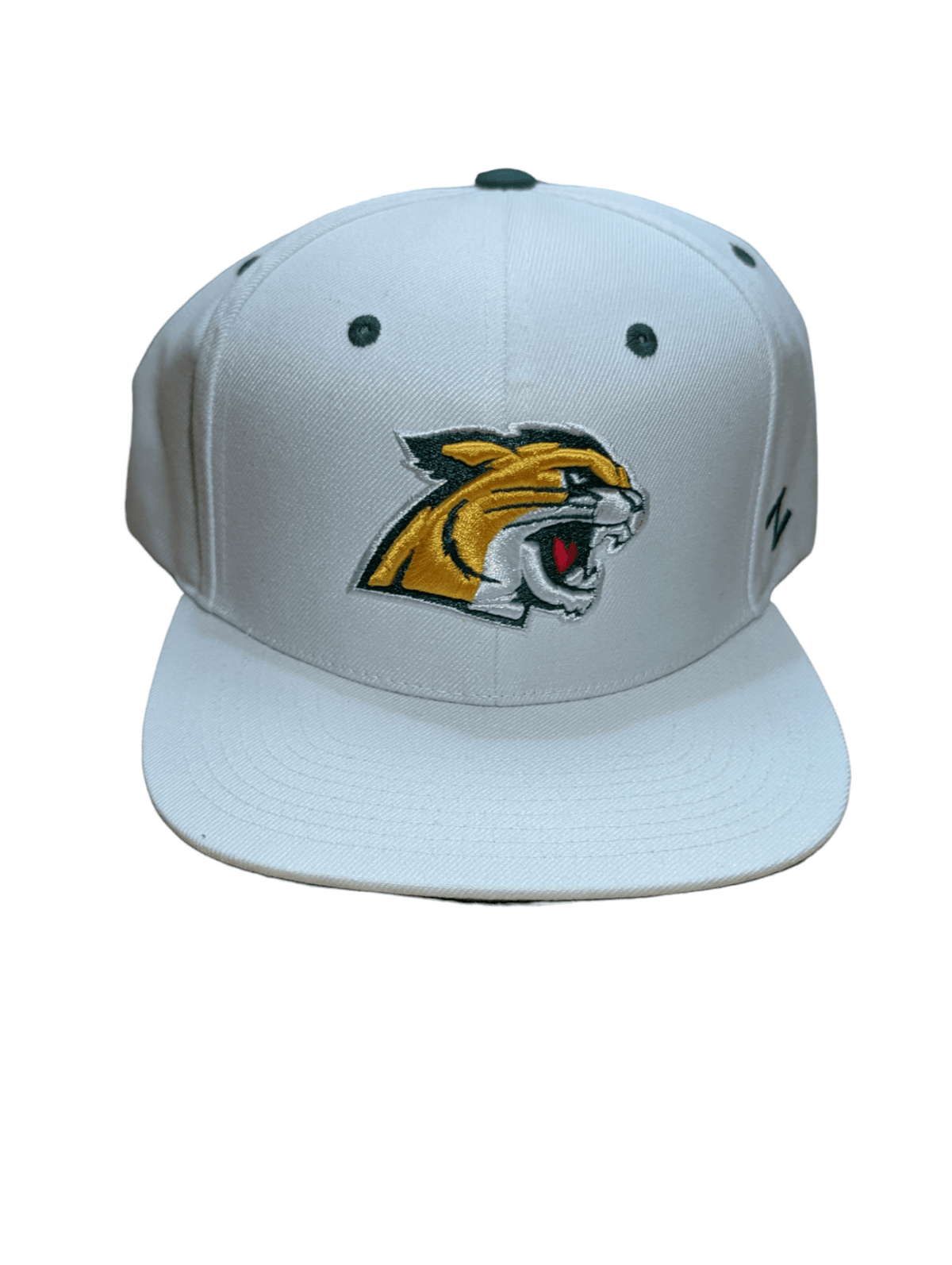 Wildcat Head Logo Adjustable Hat - Northern Michigan University White Hat Hat - Available at Carrot Stick Sports