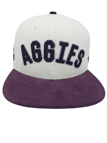 Aggies Snapback Hat with Vintage Design Hat - Available at Carrot Stick Sports
