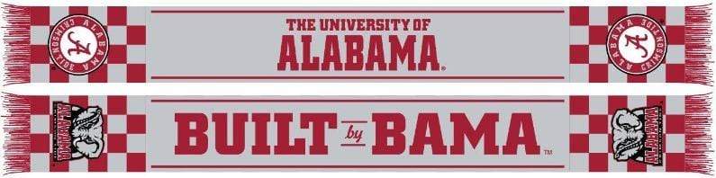 Alabama Crimson Tide Soccer Scarf - Built By Bama Scarf - Available at Carrot Stick Sports