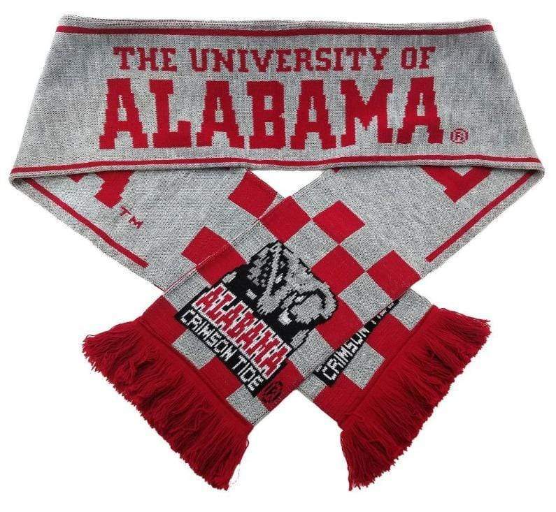Alabama Crimson Tide Soccer Scarf - Built By Bama Scarf - Available at Carrot Stick Sports