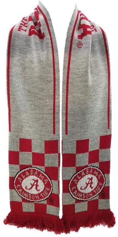Alabama Crimson Tide Soccer Scarf - Built By Bama Scarf - Available at Carrot Stick Sports
