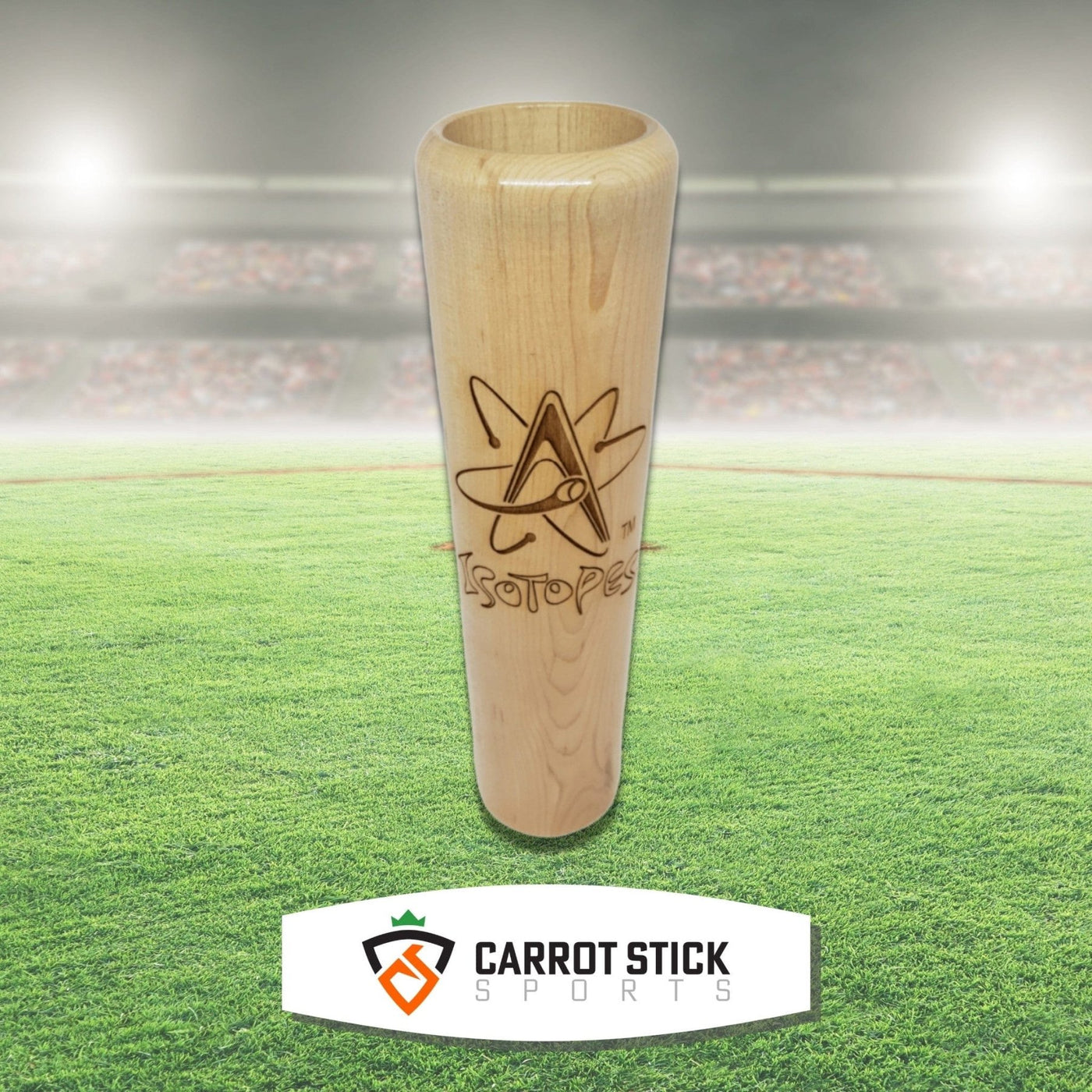 Albuquerque Isotopes Birch Baseball Bat Beer Mug Beermug - Available at Carrot Stick Sports