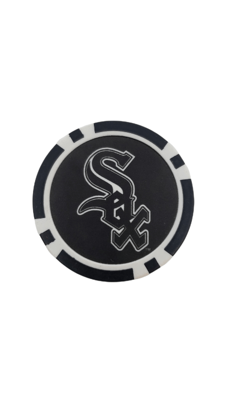 Chicago White Sox Poker Chip Ball Marker Golf Gear - Available at Carrot Stick Sports