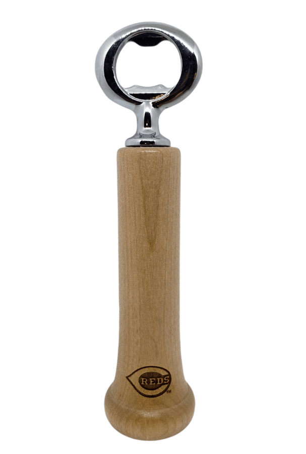 Cincinnati Reds Baseball Bat Handle Bottle Opener Bottle Opener - Available at Carrot Stick Sports