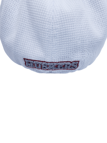 Cornhuskers Stretch Fit Hat with Red Accents Hat - Available at Carrot Stick Sports