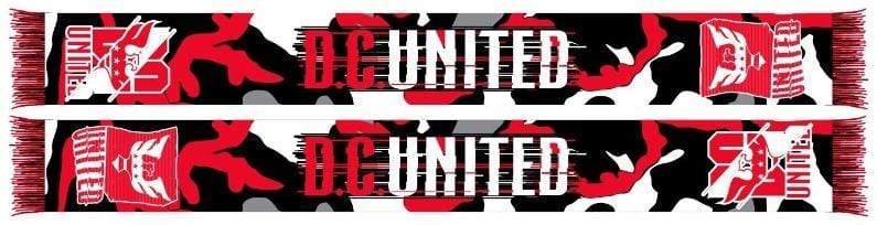 DC United Scarf - Camo Summer Scarf - Available at Carrot Stick Sports