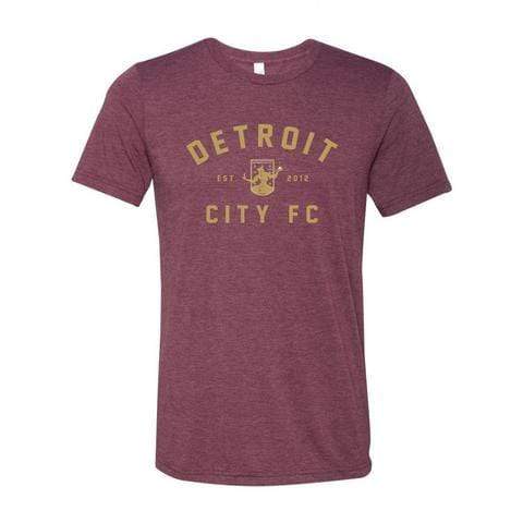 DCFC Est. 2012 Maroon T-Shirt Shirts - Available at Carrot Stick Sports