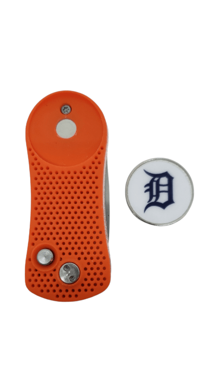 Detoit Tigers Ball Mark Repair Tool Golf Gear - Available at Carrot Stick Sports