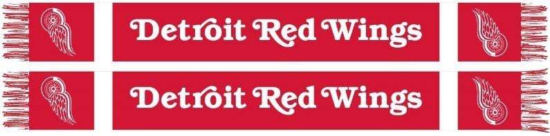 Detroit Red Wings Scarf - Home Jersey Scarf - Available at Carrot Stick Sports