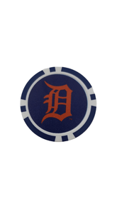 Detroit Tigers Poker Chip or Golf Marker Golf Gear - Available at Carrot Stick Sports