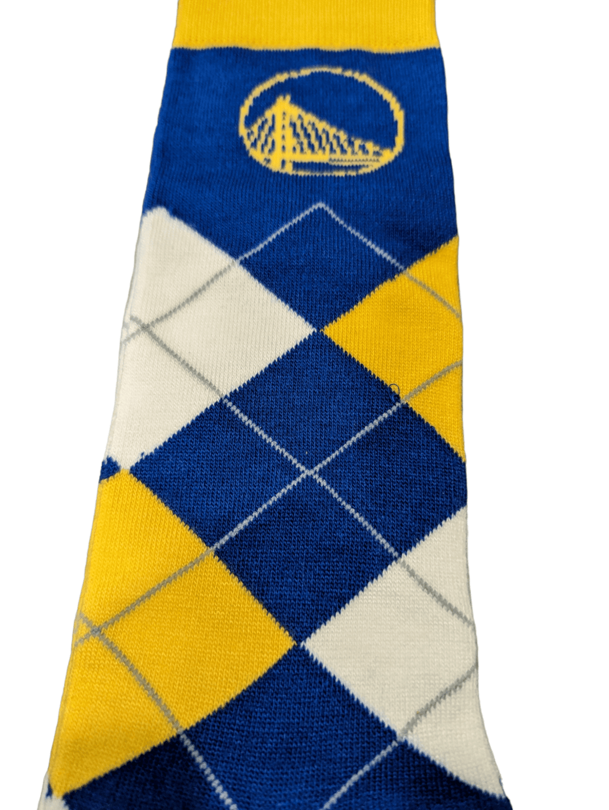 Golden State Warriors Argyle Socks Socks - Available at Carrot Stick Sports
