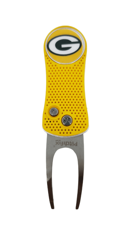 Green Bay Packers Ball Mark Repair Tool Golf Gear - Available at Carrot Stick Sports