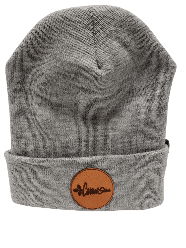 Heather Grey CSS Logo Beanie Hat - Available at Carrot Stick Sports
