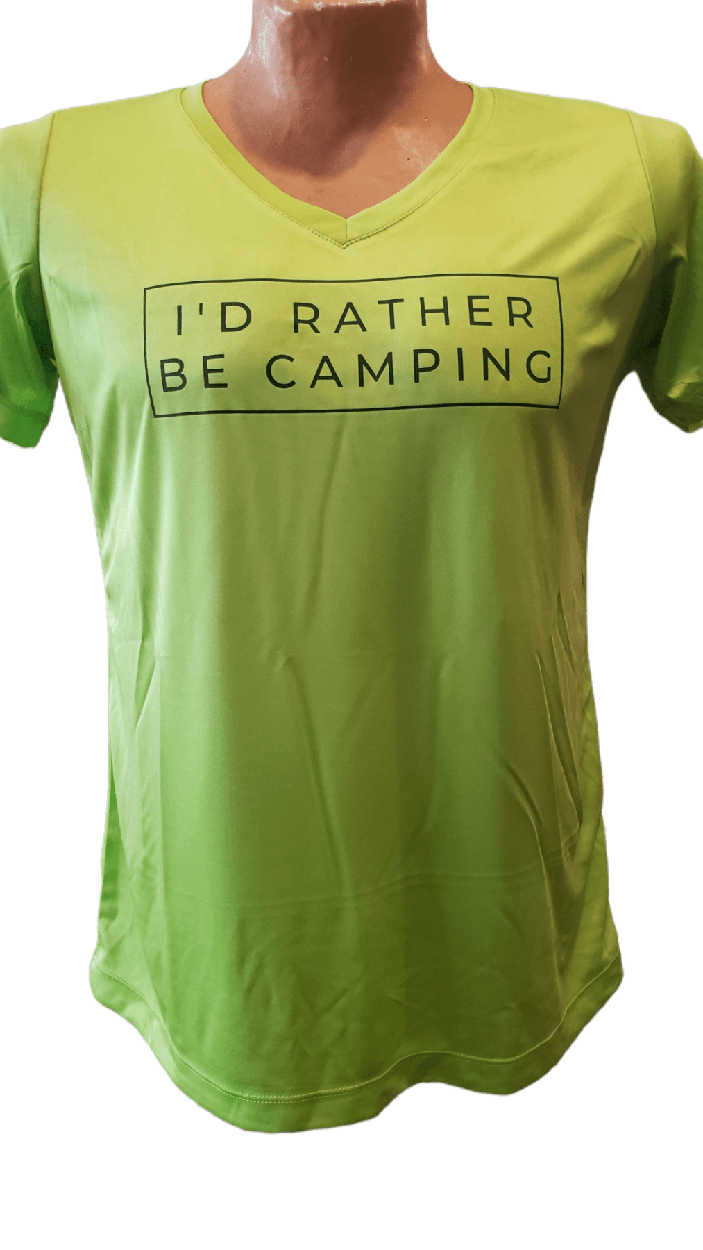 I'd Rather Be Camping tshirt Clothing - Available at Carrot Stick Sports