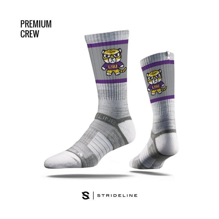 LSU Tigers Tokyo Dachi Sock Socks - Available at Carrot Stick Sports