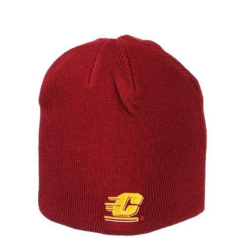Maroon Central Michigan Chippewas Winter Beanie Hat - Available at Carrot Stick Sports