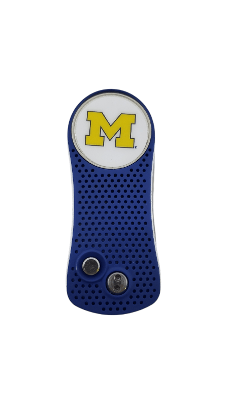 Michigan Ball Mark Repair Tool Blue Golf Gear - Available at Carrot Stick Sports