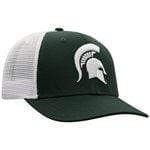 Michigan State Spartans Green & White Mesh Adjustable Hat Hat - Available at Carrot Stick Sports