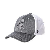 Michigan State Spartans Grey Mesh Stretch Fit Hat Hats - Available at Carrot Stick Sports