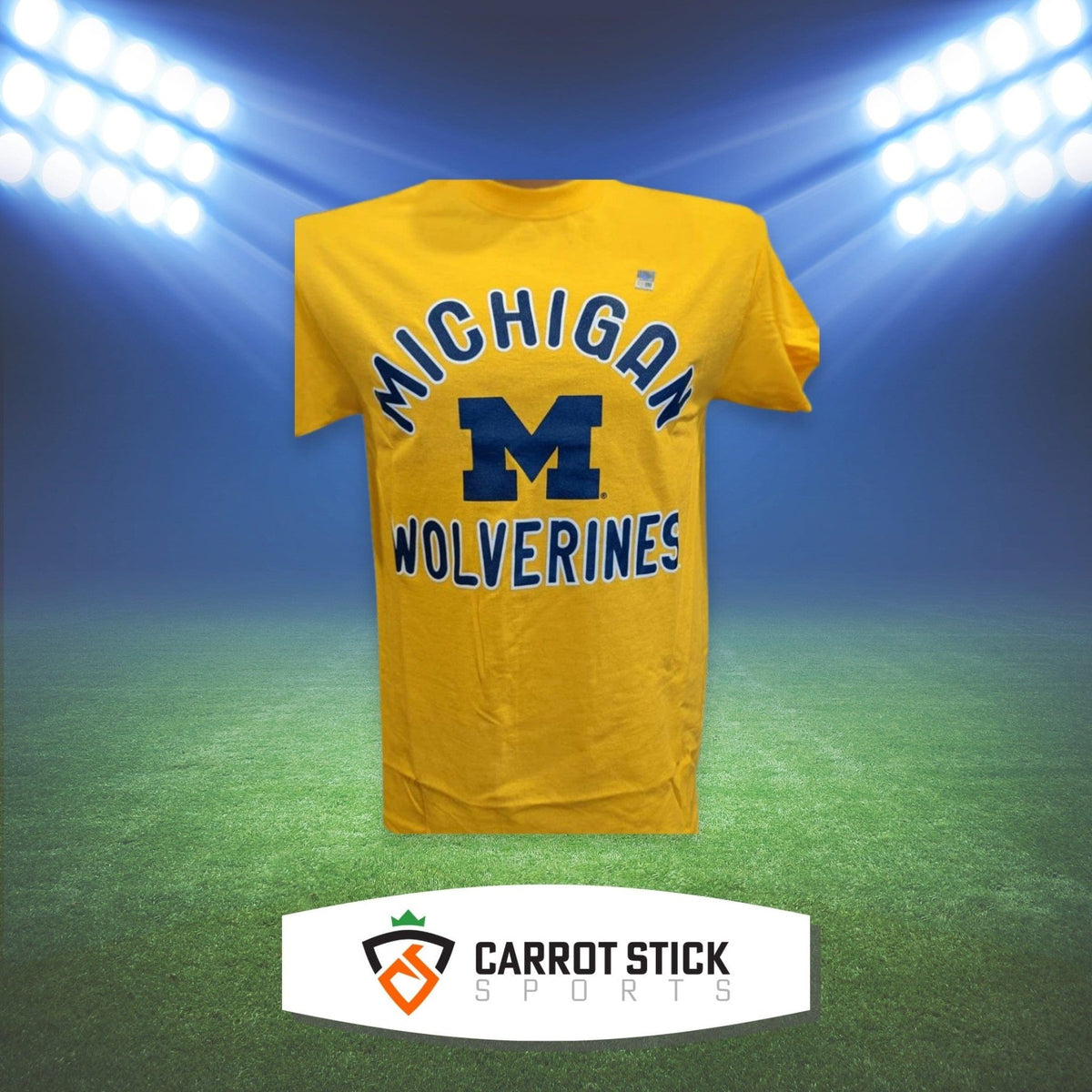 Michigan Wolverines T-Shirt Shirts & Tops - Available at Carrot Stick Sports