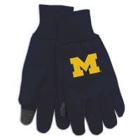 Michigan Wolverines Technology Gloves Gloves - Available at Carrot Stick Sports