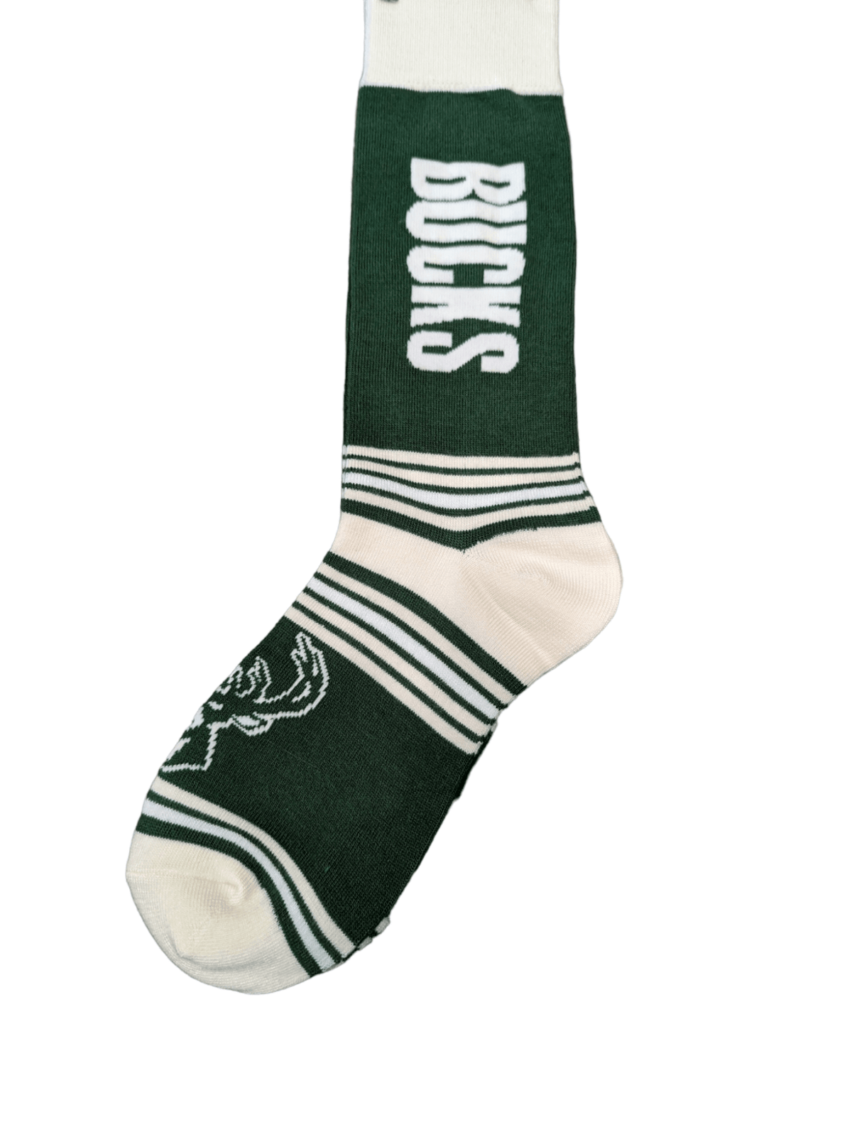Milwaukee Bucks Go Team Socks Socks - Available at Carrot Stick Sports
