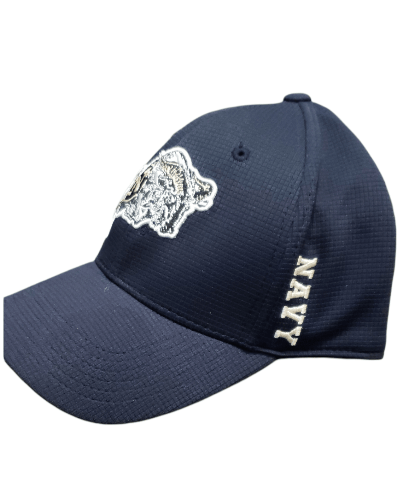 Navy Midshipmen Classic Navy Blue Memory Fit Hat Hat - Available at Carrot Stick Sports