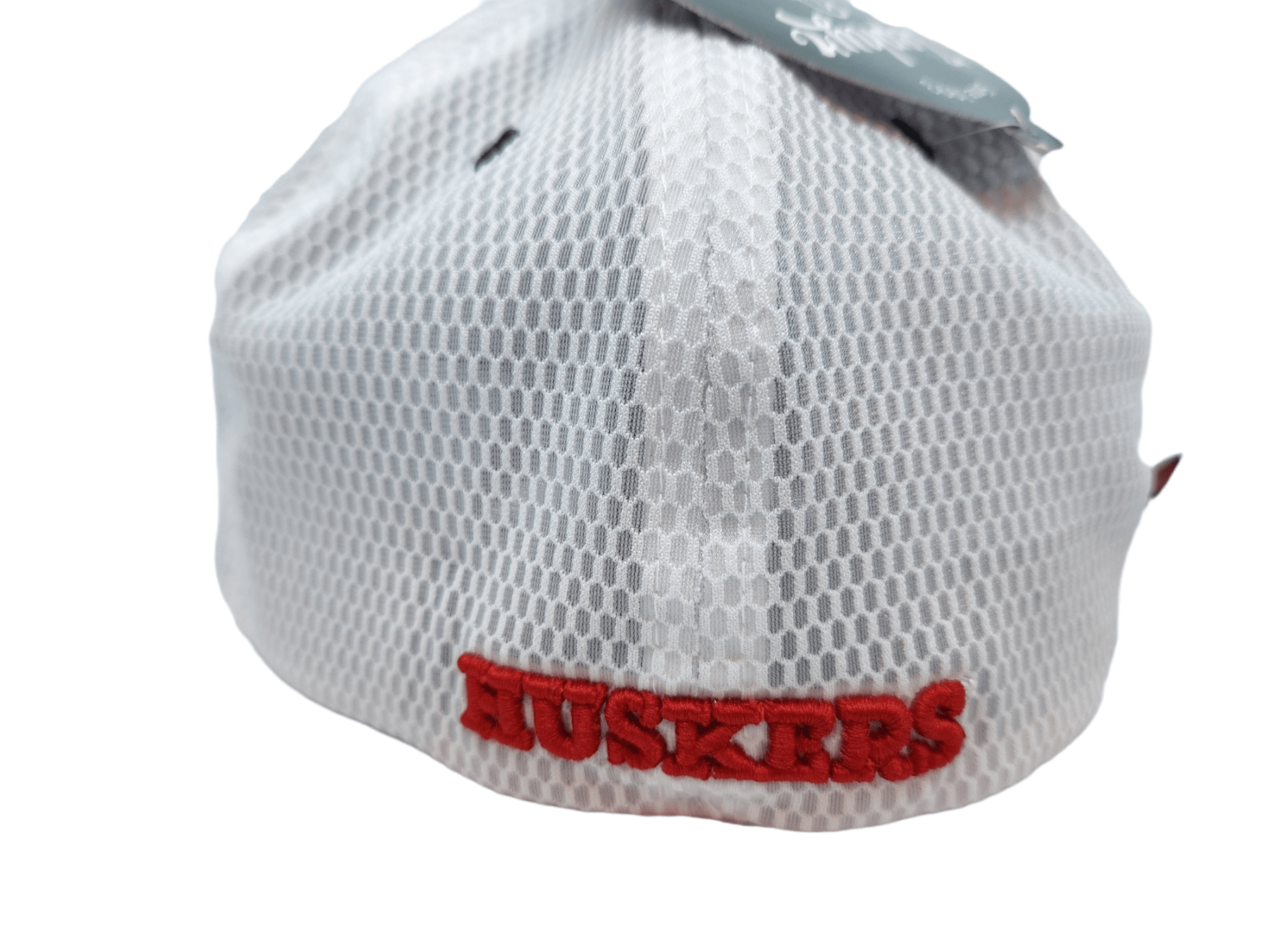 Nebraska Cornhuskers Flexfit Mesh Mini - Camp Hat Hats - Available at Carrot Stick Sports