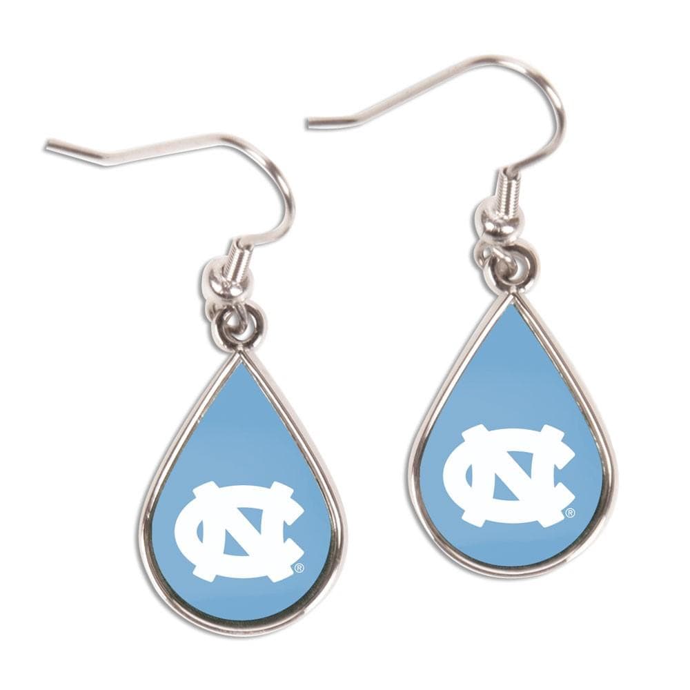 North Carolina Tarheels Teardrop Earrings Earrings - Available at Carrot Stick Sports
