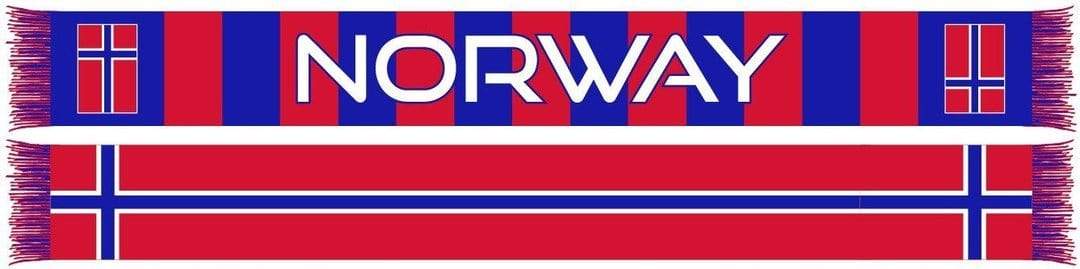 Norway Soccer Scarf Scarf - Available at Carrot Stick Sports