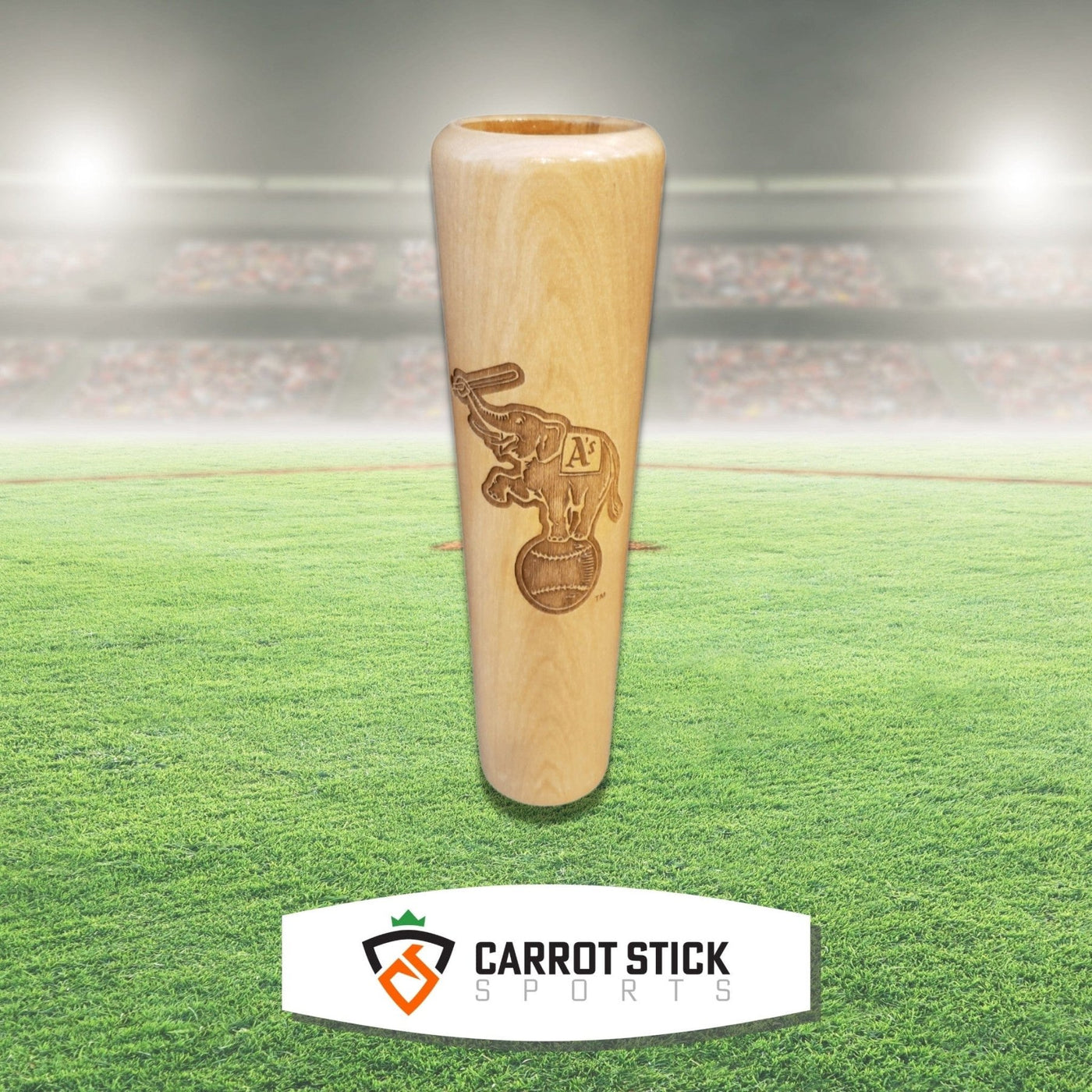 Oakland Athletics Vintage Elephant Logo Baseball Bat Beer Mug Beermug - Available at Carrot Stick Sports