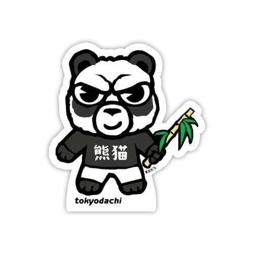 Panda Tokyo Dachi Sticker Sticker - Available at Carrot Stick Sports