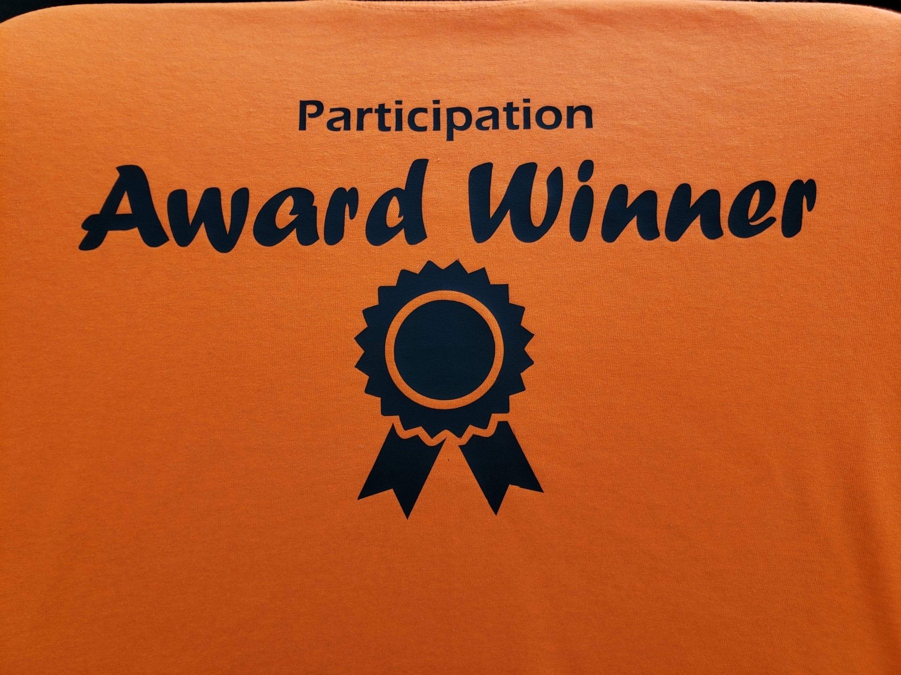 Participation Award Winner t-shirt Shirts - Available at Carrot Stick Sports