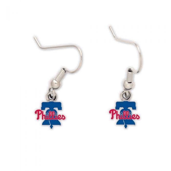 Philadelphia Phillies Hanging Liberty Bell Logo Earrings Earrings - Available at Carrot Stick Sports