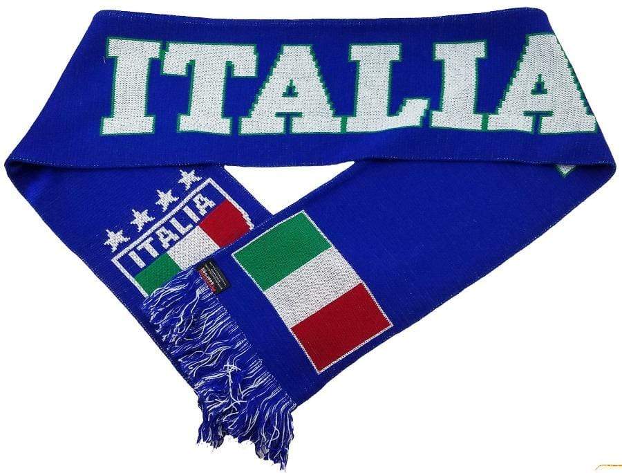 Ruffneck Italy | Soccer Scarf | Four Star Italian Futbol Scarf | Azzurri