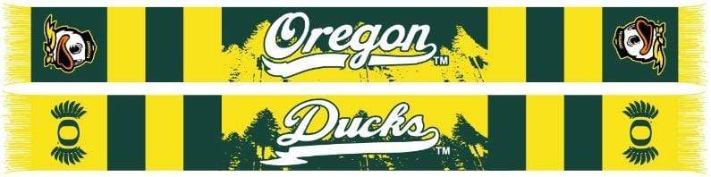 Ruffneck Scarf Oregon Ducks Scarf Oregon Ducks | Soccer Scarf | Mountain Landscape | NCAA