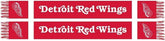 Ruffneck Scarf Detroit Red Wings Scarf - Home Jersey Detroit Red Wings | Hockey Scarf | Home Jersey Theme